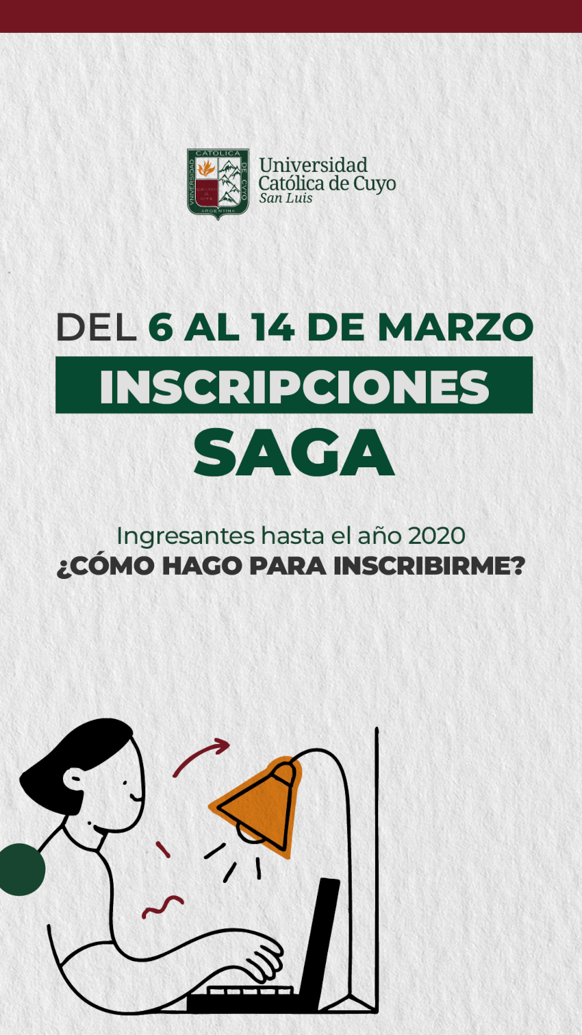 Inscripciones Ciclo Lectivo 2025 - SAGA